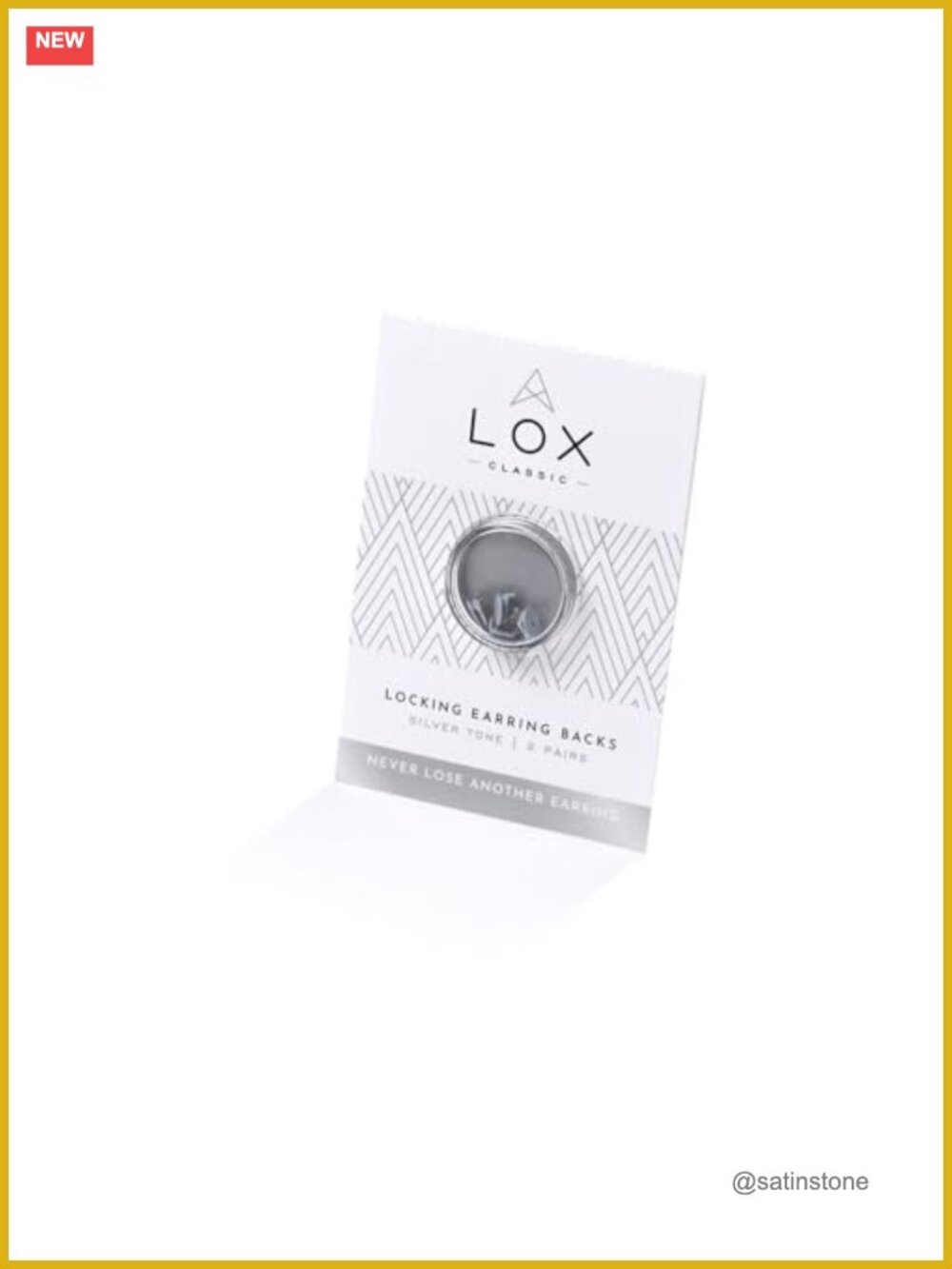 Secure Earring Backs Hypoallergenic Universal Fit for Stud Earrings
